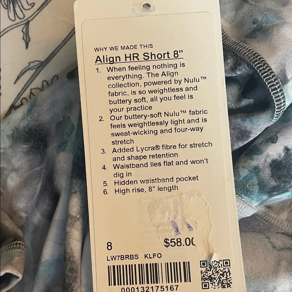 Lululemon align Sports Bra and Shorts Set